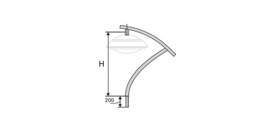 К103-1,2-0-0-0 кронштейн однорожковый